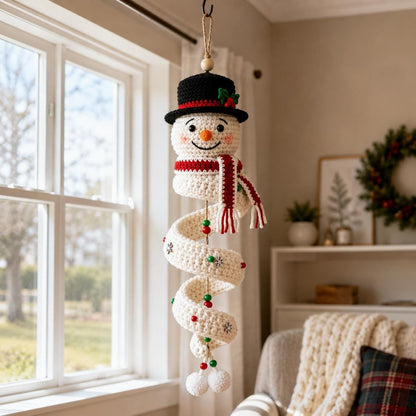🔥HOT SALE🔥50% OFF - 🎅🌲Crochet Snowman Spiral Oranment DIY Kit