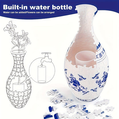 ⏰Last day Promotion 🔥-🎁 New 3D Puzzle Vase – Build, Create & Display Your Own Unique Decor ✨