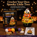 🎃Last day Promotion ⏰-Last day Promotion 🔥-🧶DIY Halloween Crochet Tree Kit for a Spooky & Fun Tabletop Decoration 👻