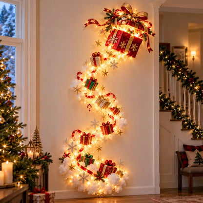 🔥 Holiday Celebration 50% OFF ✨-🎄Christmas Magic Trail Wall Light for a Magical Holiday Glow ✨🎅