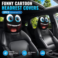 CARTOON HEADREST COVERS