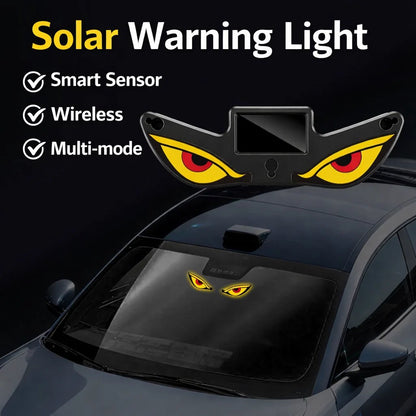 ⏰Last day Promotion -🔥Solar Demon Eye LED Car Window Light