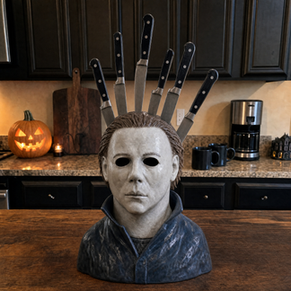 🎃 Horror Knife Block — A Creepy Kitchen Upgrade For Halloween Lovers🔪