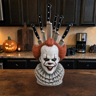 🎃 Horror Knife Block — A Creepy Kitchen Upgrade For Halloween Lovers🔪