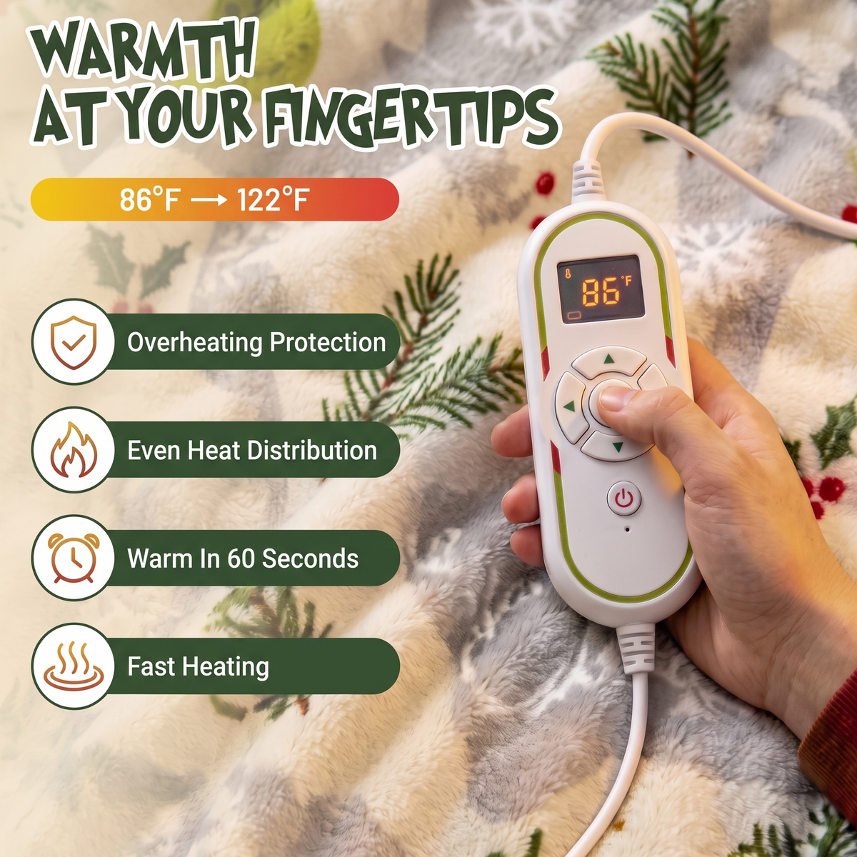 🥶 The Heated Robe That Keeps You Cozy from Head to Toe! 🔥