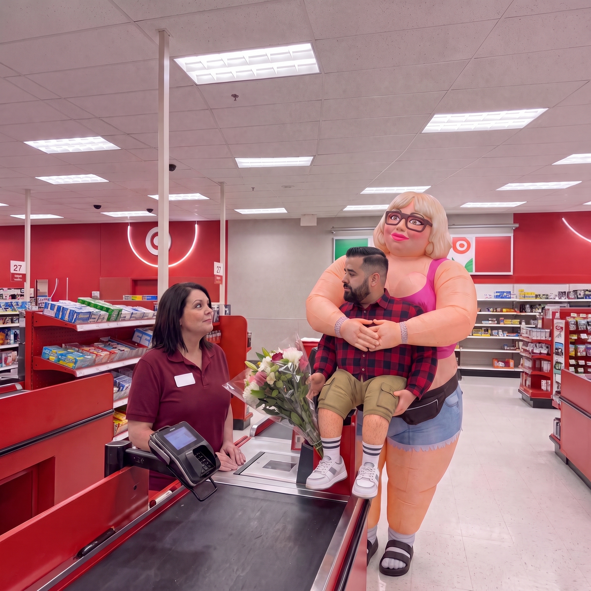 Vereuse™ Carry-Me Wife Costume