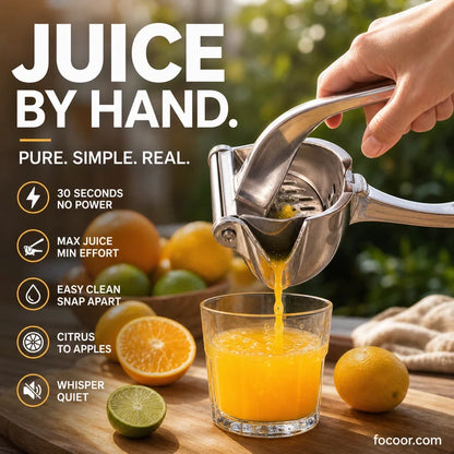 ⚡【Stainless Steel Juicer】— 50% OFF Flash Sale! Blend a “Vitamin Tornado” in 30 Seconds! 🍹🔥