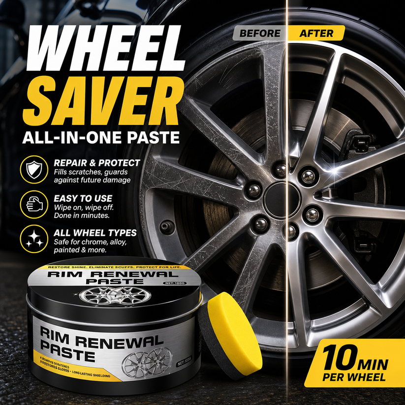 🔥 Last Day 50% OFF✨-✨All-in-One Wheel Care Paste for a Cleaner, Smoother-Looking Finish🚗