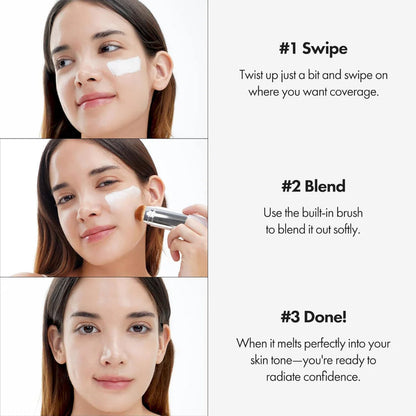 Korean Color-Changing Foundation Stick