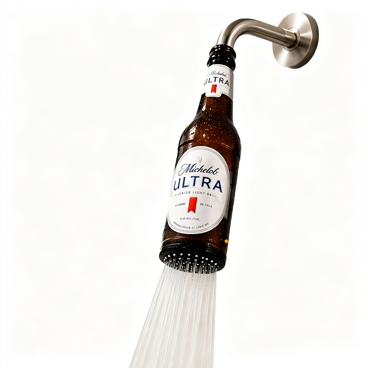 🚿Last Day 50% OFF✨-🍺Beer Bottle Shower Head for Fun, Unique Bathroom Decor & Refreshing Showers 🚿✨