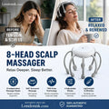 🐙 50% OFF! Octopus Head Massager 💆‍♂️ Relax & Unwind Anytime, Anywhere!