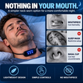 😴 Wearable Anti-Snoring Neck Device – Better Sleep for Both of You 🌙
