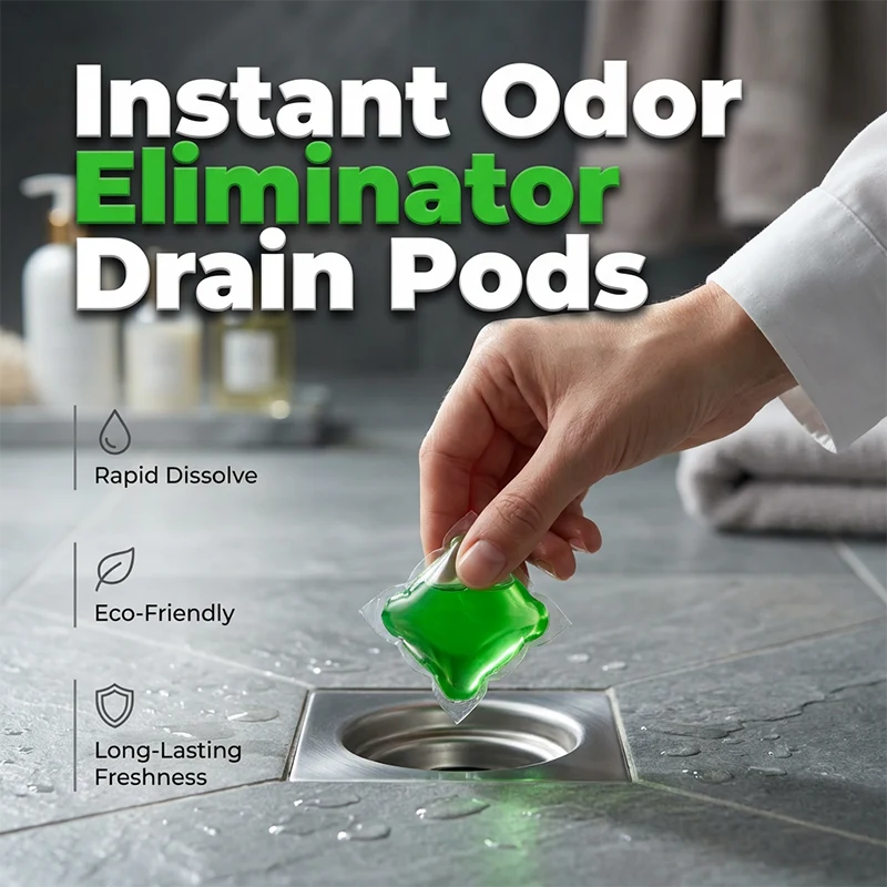 🚿✨ Drain Deodorizer Pods – Eliminate Odors & Keep Drains Fresh