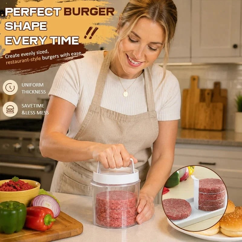 🍔✨ Burger Patty Maker – Easy Homemade Burger Press