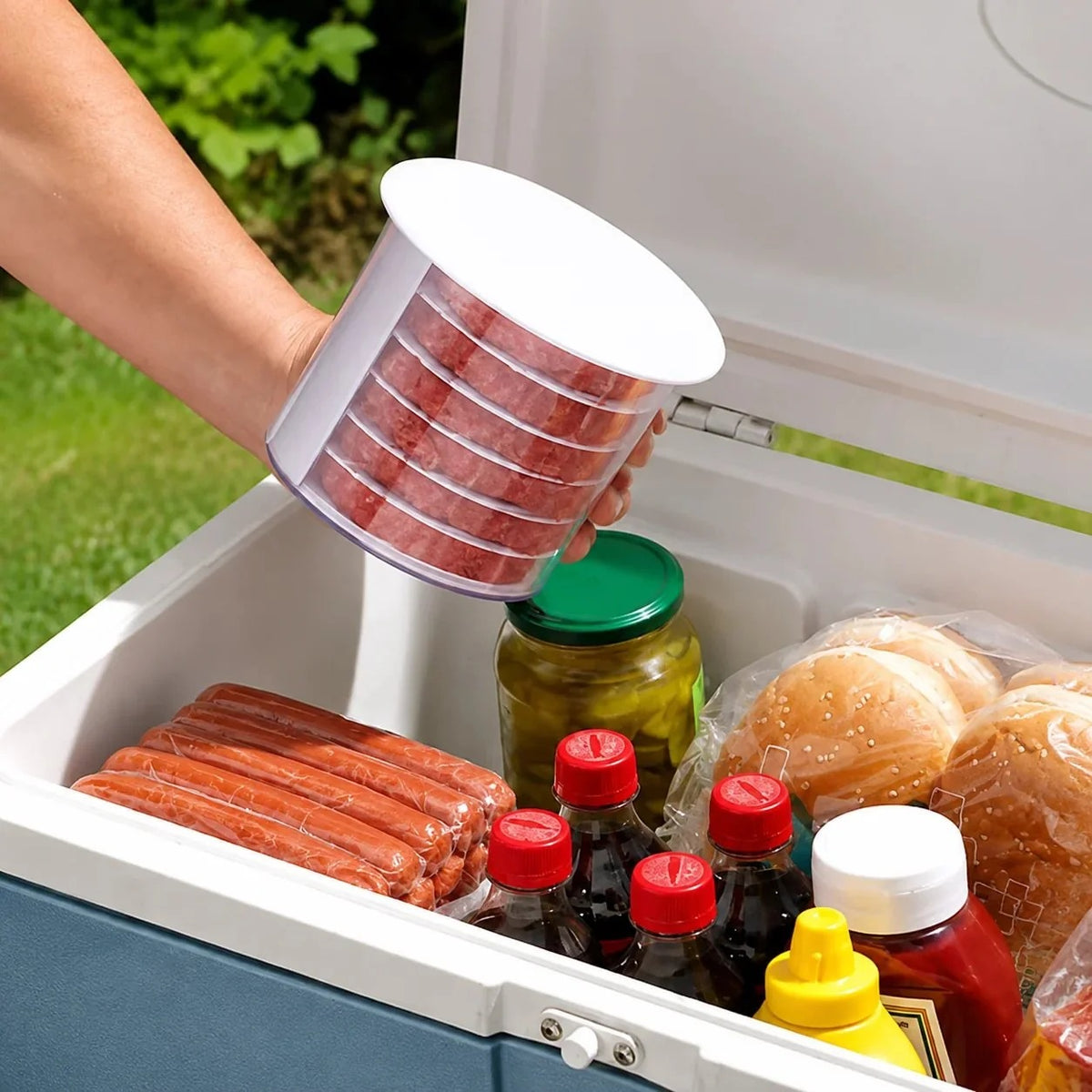 🍔✨ Burger Patty Maker – Easy Homemade Burger Press