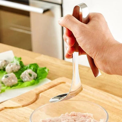 🥩✨ Stainless Steel Meatball Maker – Quick & Easy Meatball Shaping Tool