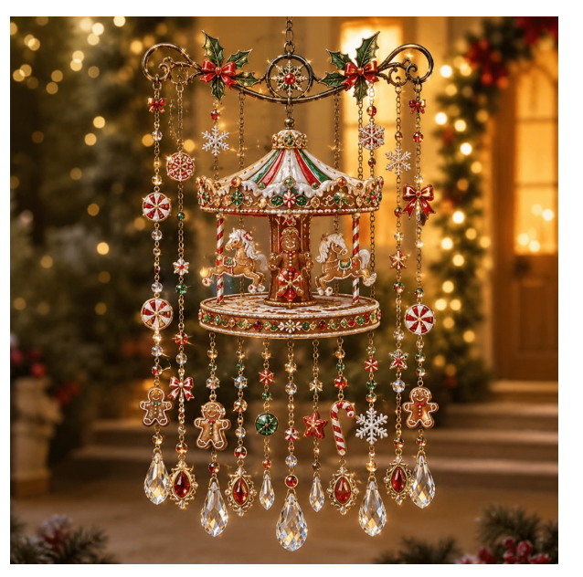 🎁 LAST DAY — LIMITED TIME 49% OFF！Magical Holiday Wind Chime ✨
