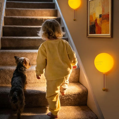 🎈✨ Cute Balloon Silicone Touch Night Light – Rechargeable LED Lamp