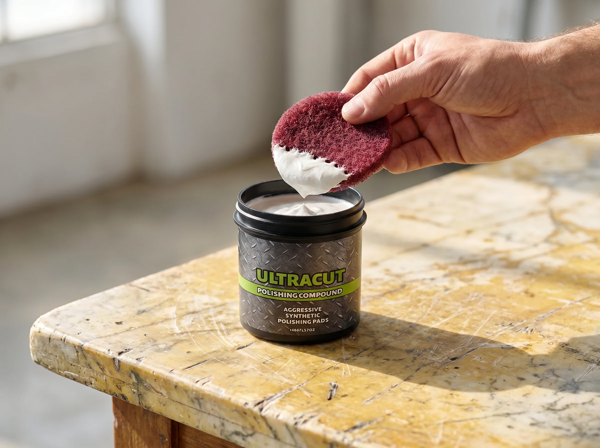🔧 All-in-One Surface Repair & Restoration Polish with Pad ✨