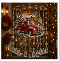 🚚 Red Christmas Truck 🎁❤️