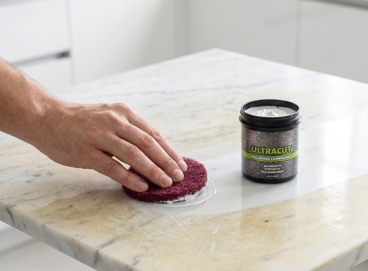 🔧 All-in-One Surface Repair & Restoration Polish with Pad ✨
