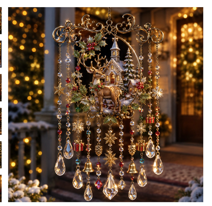 🎁 LAST DAY — LIMITED TIME 49% OFF！Magical Holiday Wind Chime ✨