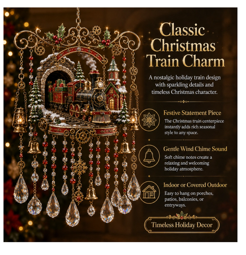 🎁 LAST DAY — LIMITED TIME 49% OFF！Magical Holiday Wind Chime ✨