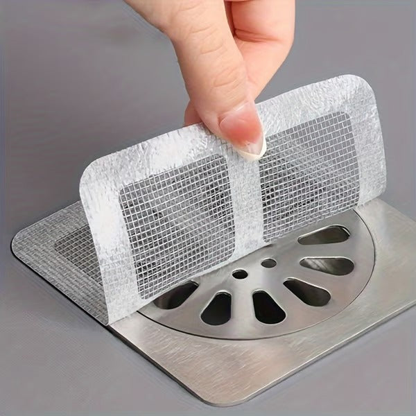 🛁 Disposable Shower Drain Hair Catcher – 10/20/30 PCS Stick-On Hair Trap