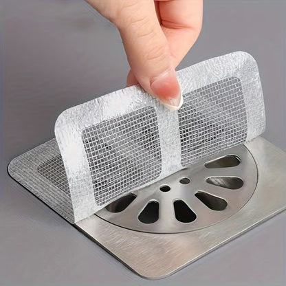 🛁 Disposable Shower Drain Hair Catcher – 10/20/30 PCS Stick-On Hair Trap