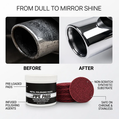 ✨ Mirror Finish Polishing Pads – Remove Oxidation & Light Surface Scratches