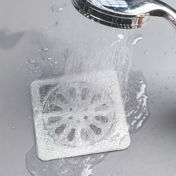 🛁 Disposable Shower Drain Hair Catcher – 10/20/30 PCS Stick-On Hair Trap