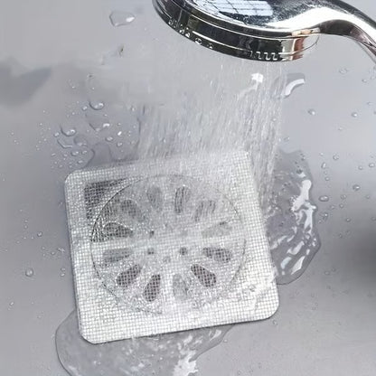 🛁 Disposable Shower Drain Hair Catcher – 10/20/30 PCS Stick-On Hair Trap