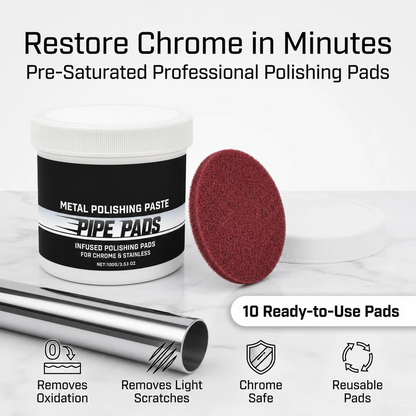 ✨ Mirror Finish Polishing Pads – Remove Oxidation & Light Surface Scratches