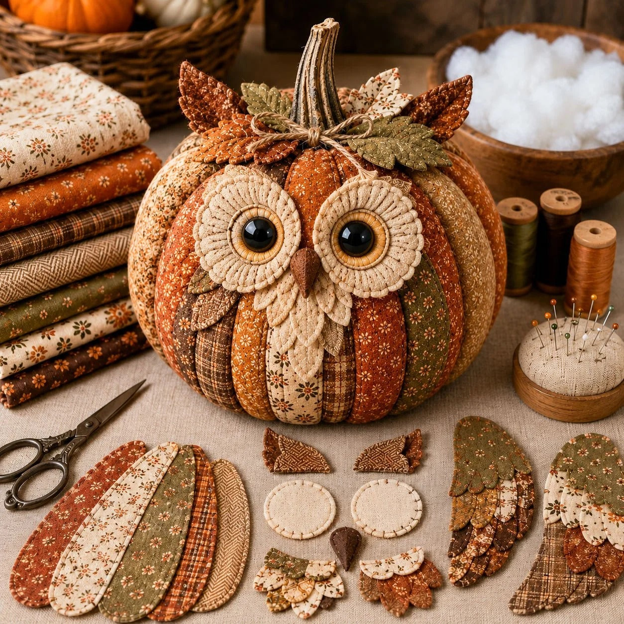 🔥Last Day 49% OFF - DIY Animal Pumpkin Felt Sewing Kit & Halloween Craft Set for Kids