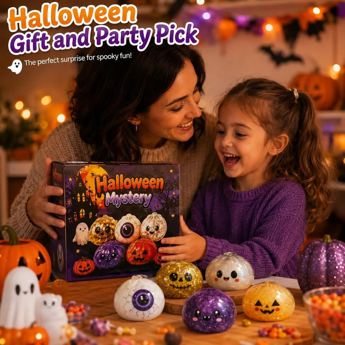 🎃 Halloween Caged Horror Decorations – 5 Spooky Characters 👻💀