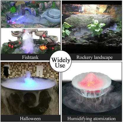 🔥 LAST DAY 50% OFF! 🎃 Ultrasonic Mist Maker – Halloween Fog & Home Décor