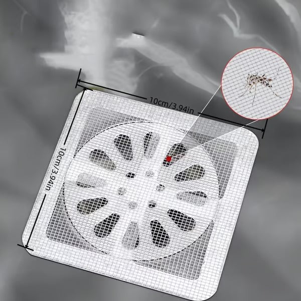 🛁 Disposable Shower Drain Hair Catcher – 10/20/30 PCS Stick-On Hair Trap