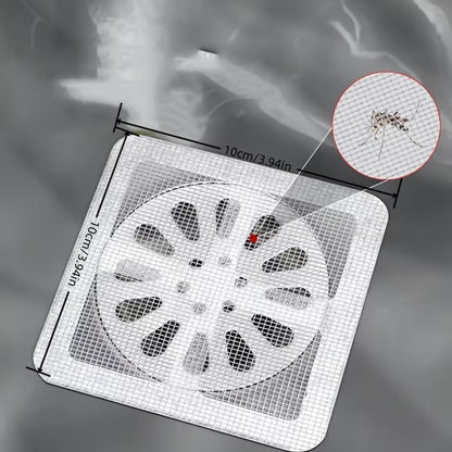 🛁 Disposable Shower Drain Hair Catcher – 10/20/30 PCS Stick-On Hair Trap