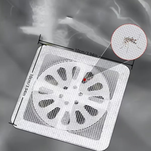 🛁 Disposable Shower Drain Hair Catcher – 10/20/30 PCS Stick-On Hair Trap