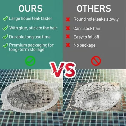 🛁 Disposable Shower Drain Hair Catcher – 10/20/30 PCS Stick-On Hair Trap