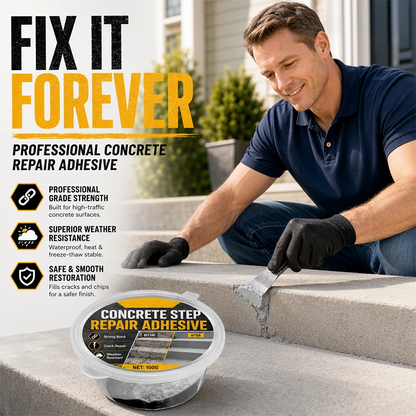 ⚡ 2026 HOT SALE! 💥 SOLD! Heavy-Duty Concrete Step Repair Adhesive 🧪