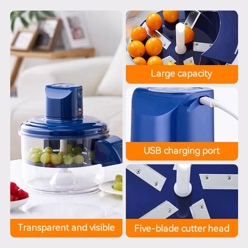 🔥 Hot Sale: 50% OFF! Transparent Electric Fruit & Vegetable Peeler 🍎🥕 ⏳ Limited Time!
