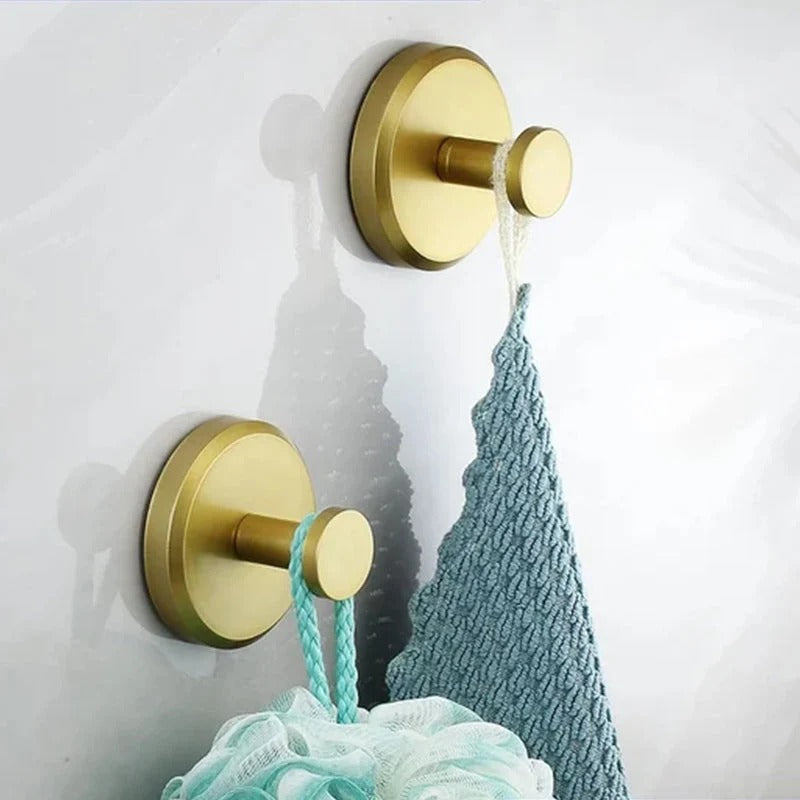 🪝 Stainless Steel Suction Cup Hooks – No-Drill Waterproof Wall Hooks