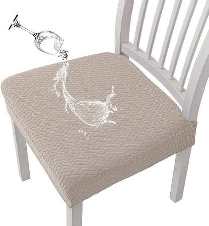 🏡 Waterproof Jacquard Chair Covers 🪑✨ Durable Stylish & Easy-Clean