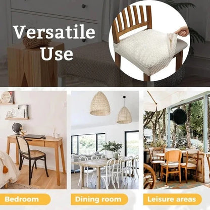 🏡 Waterproof Jacquard Chair Covers 🪑✨ Durable Stylish & Easy-Clean