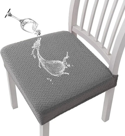 🏡 Waterproof Jacquard Chair Covers 🪑✨ Durable Stylish & Easy-Clean
