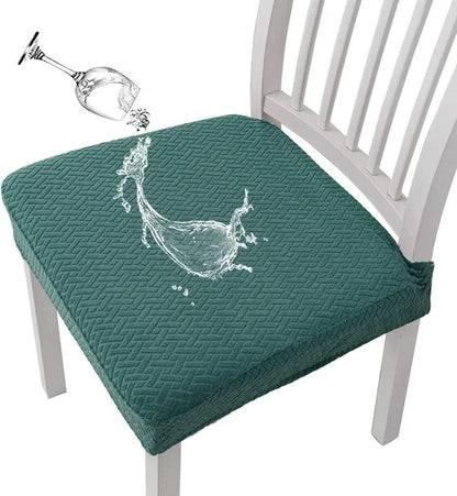 🏡 Waterproof Jacquard Chair Covers 🪑✨ Durable Stylish & Easy-Clean