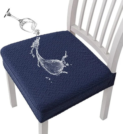 🏡 Waterproof Jacquard Chair Covers 🪑✨ Durable Stylish & Easy-Clean