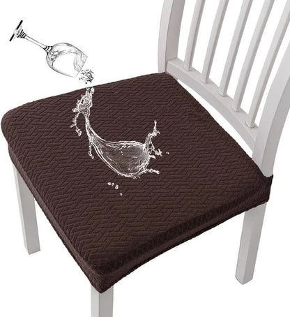 🏡 Waterproof Jacquard Chair Covers 🪑✨ Durable Stylish & Easy-Clean