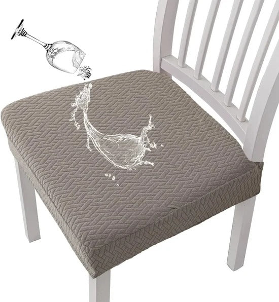 🏡 Waterproof Jacquard Chair Covers 🪑✨ Durable Stylish & Easy-Clean
